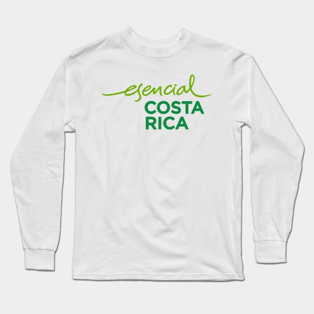 Esencial Costa Rica Long Sleeve T-Shirt by verde